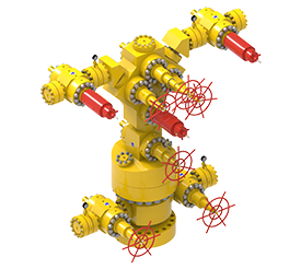 超高壓175MPa/210Mpa井口采氣樹