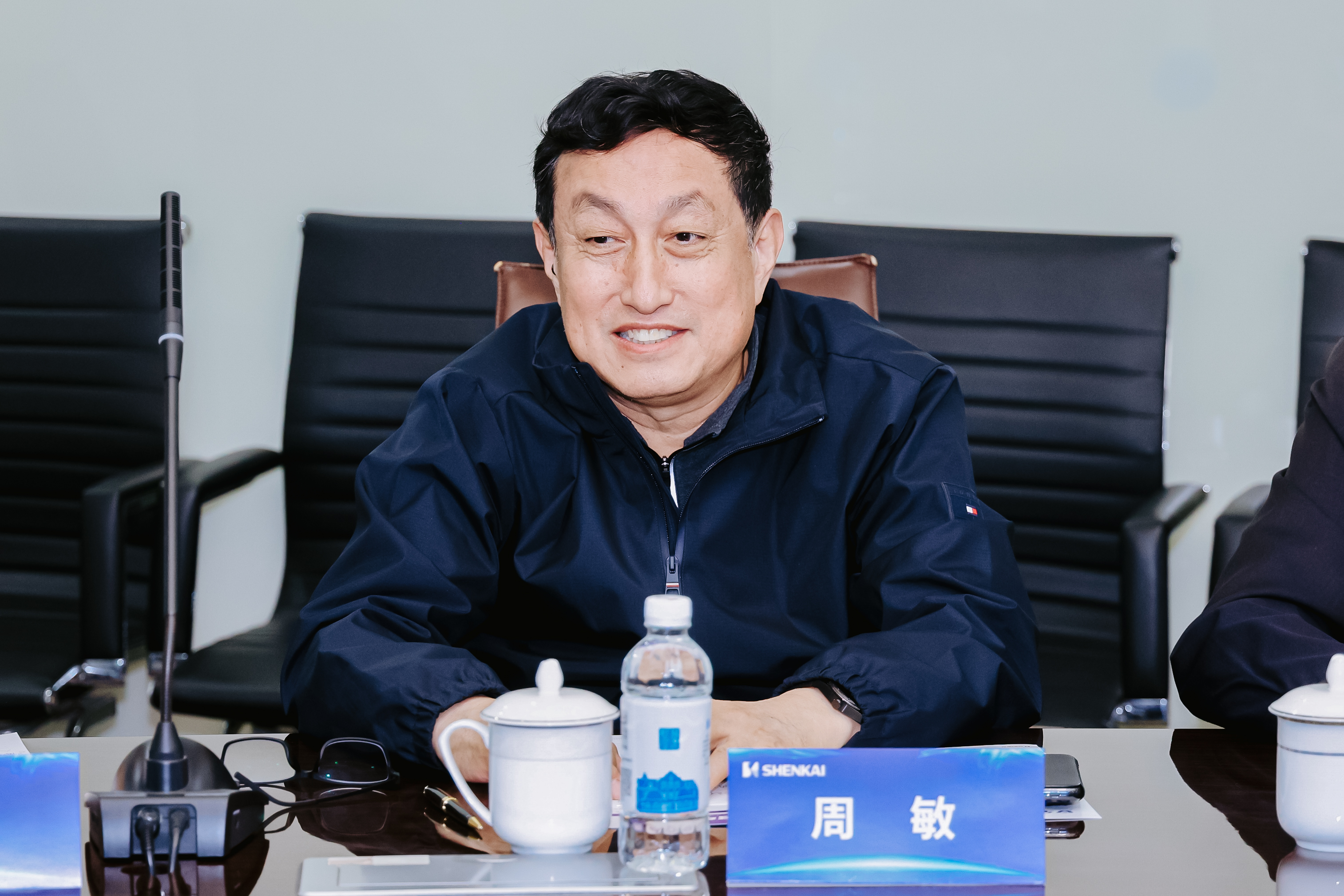 中石協劉宏斌會長一行蒞臨神開參觀考察(圖8)